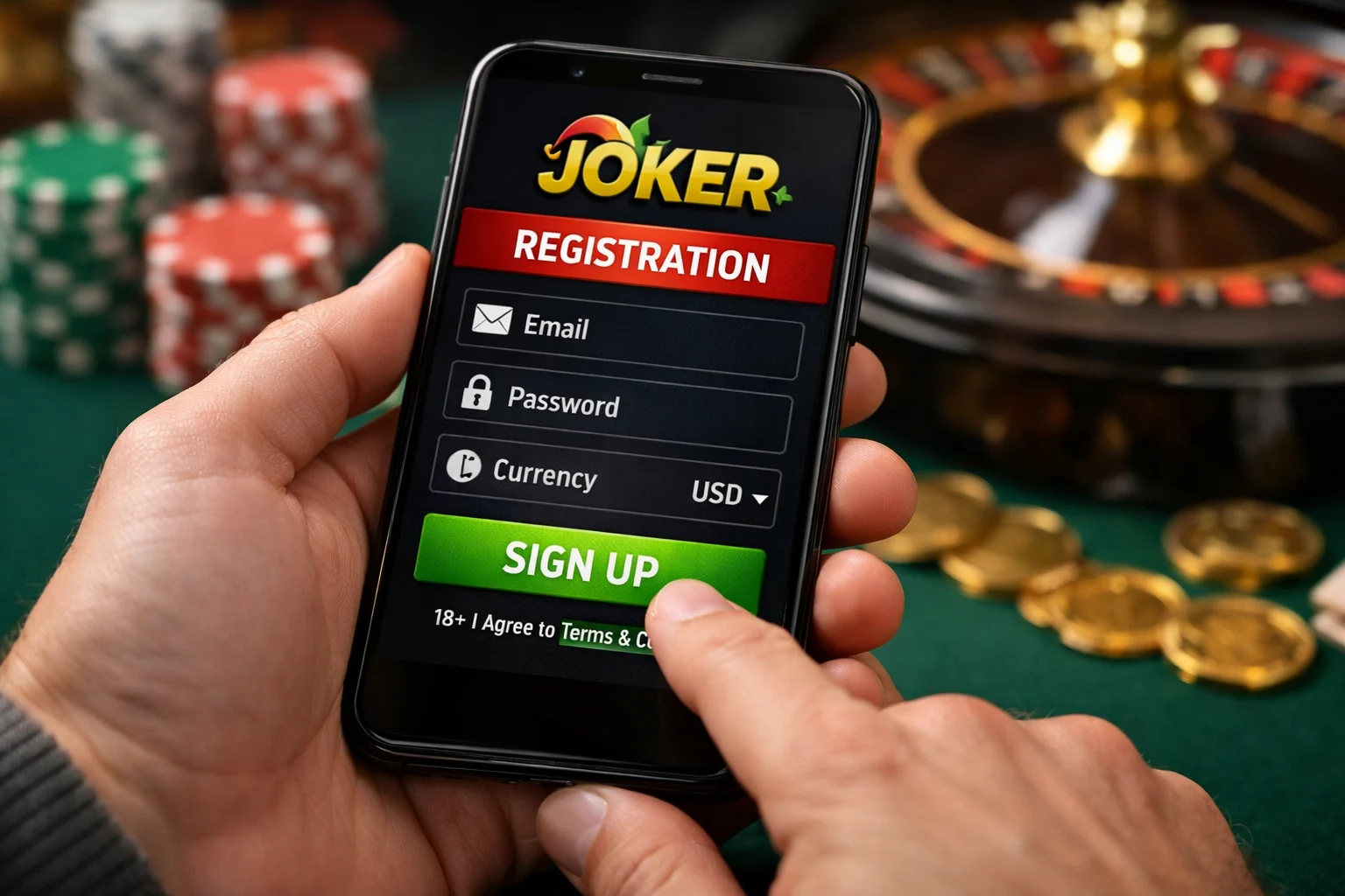 Joker Casino — швидкий вхід