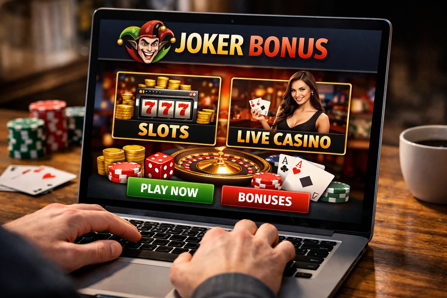 Бонуси Joker Casino